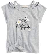 Thumbnail for your product : Truly Me Be Happy Embellished Tee