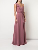 Thumbnail for your product : Marchesa Notte Bridal Ruffle Trim Bridesmaid Gown