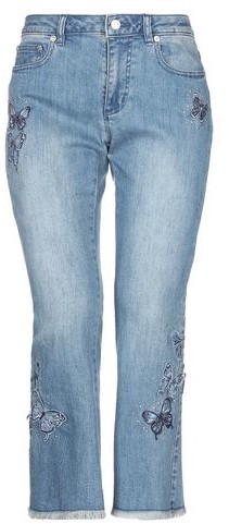 michael kors denim capris