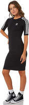 Thumbnail for your product : adidas New Women's 3 Stripes Dress Crew Neck Cotton Elastane Black
