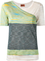 Missoni - t-shirt colour block 