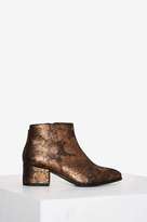 Thumbnail for your product : Factory Vagabond Daisy Leather Ankle Boot - Gold