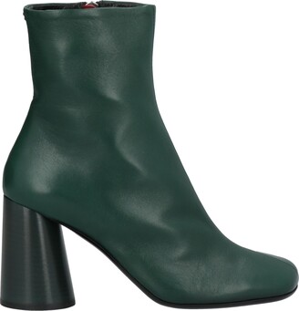 Halmanera Ankle Boots Emerald Green