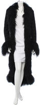 Thumbnail for your product : Chanel Fur-Trimmed Long Coat