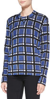 Thumbnail for your product : Marc by Marc Jacobs Toto Plaid Crepe Sweater