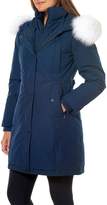 Thumbnail for your product : 1 Madison Hooded Genuine Fox Fur Trim Parka