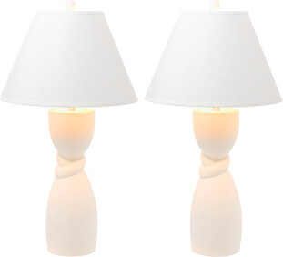 TJMAXX Set Of 2 35In Twisted Body Table Lamps With Empire Shade - ShopStyle