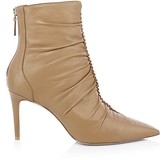 Thumbnail for your product : Alexandre Birman Susanna Leather Heeled Booties