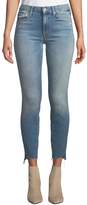 Thumbnail for your product : Mother The Looker Ankle Step Fray Skinny Jeans, Truth or Dare
