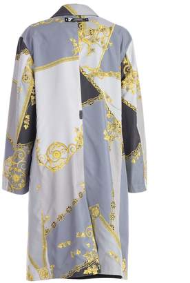 Versace Signature Printed Trench