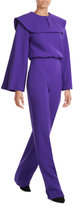 Thumbnail for your product : Emilia Wickstead Wool Crepe Jumpsuit
