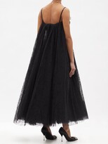 Thumbnail for your product : Alexander McQueen Bustier-bodice Chantilly-lace Gown - Black