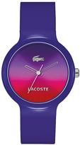 Thumbnail for your product : Lacoste Purple Silicone Strap Ladies Watch