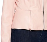 Thumbnail for your product : G.I.L.I. Got It Love It G.I.L.I Peplum Faux Leather Zip Front Jacket