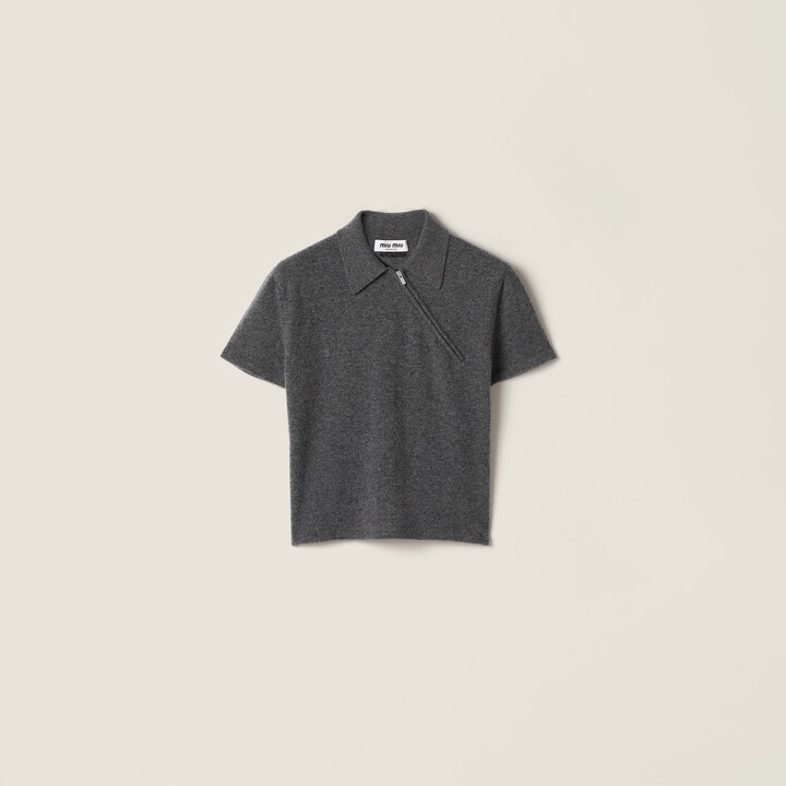 Miu Miu Cashmere polo shirt