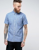 Thumbnail for your product : Levi's Levis Sunset 1 Pocket Chambray Shirt Short Sleeve
