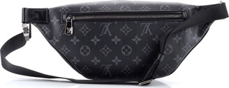 Louis Vuitton Discovery Bumbag Monogram Eclipse Black in Coated