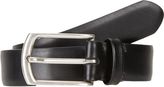 Thumbnail for your product : Barneys New York Elongated-Buckle Seamless Belt-Black