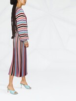 Thumbnail for your product : Boutique Moschino Stripe-Knit Midi Jumper Dress