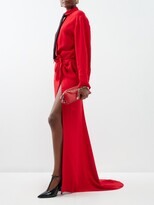 Thumbnail for your product : Valentino Garavani Cady Couture Silk Shirt Gown