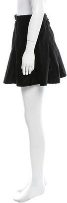 Rag & Bone Velvet Mini Skirt