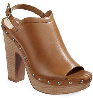 Jessica Simpson Daine Leather Platform Sandals