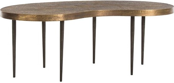 Arteriors Sloan Cocktail Table in Brass