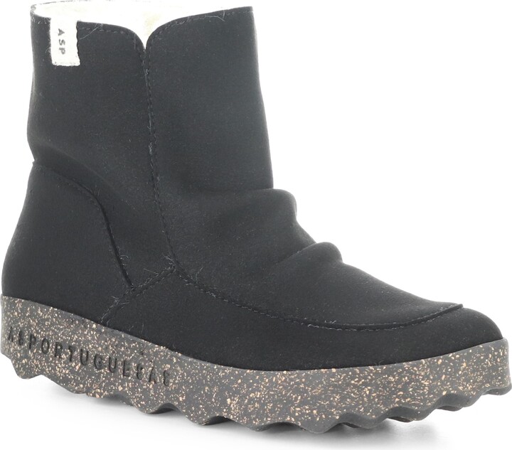 Asportuguesas by Fly London Cuff Faux Shearling Bootie