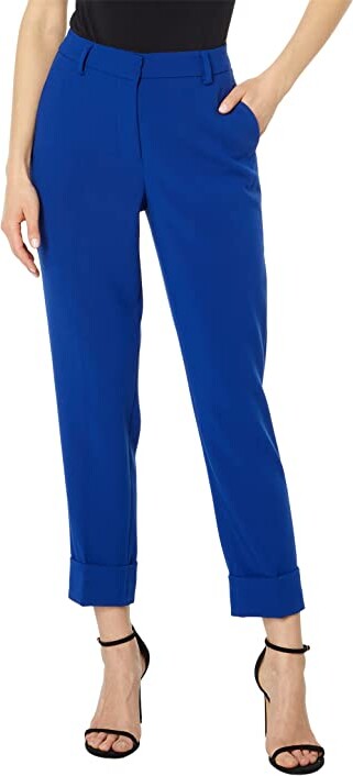 Vince Camuto Tailored Pants w/ Large Cuff (Twilight Blue) Women's Casual  Pants - ShopStyle