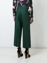 Thumbnail for your product : Rochas wide-legged tailored cropped trousers
