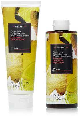 Korres Ginger Lime Body Duo
