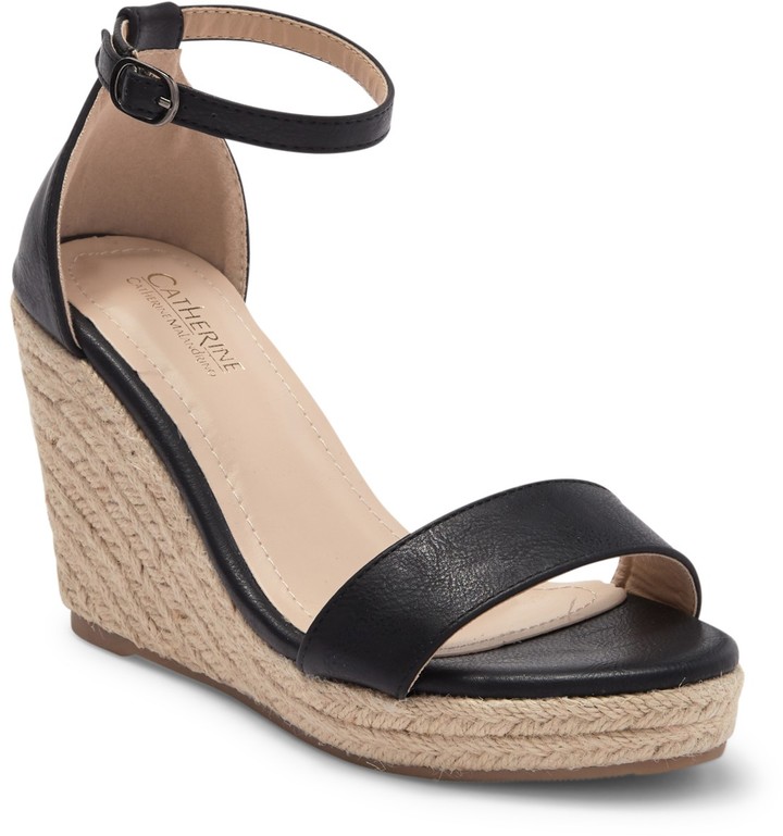 catherine malandrino cirkly espadrille wedge sandal