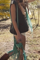 Thumbnail for your product : Spell Bone & Tassel Bag in Turquoise