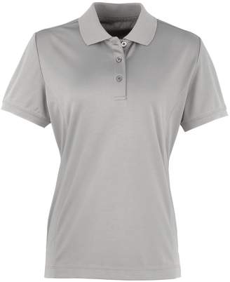 Premier Womens/Ladies Coolchecker Short Sleeve Pique Polo T-Shirt