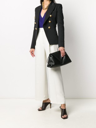 Balmain Double-Breasted Structured Blazer