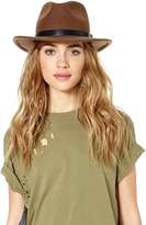 Thumbnail for your product : Nasty Gal Brixton Messer Wool Hat - Taupe