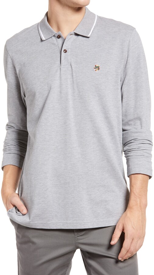 Ted Baker Men's Fulhum Cotton Long Sleeve Polo - ShopStyle