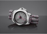 Thumbnail for your product : Victorinox Swiss Made I.N.O.X V Grey 200m Sapphire Glass Dial with Stainless Steel 37mm Case and Removable Shield Grey with Pink Paracord Strap Watch
