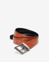 Thumbnail for your product : Express Comfort Stretch Reversible Perforated Buckle Strap Belt