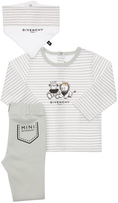 Givenchy Printed Cotton T-Shirt, Pants & Bandana