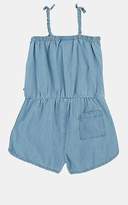 Thumbnail for your product : Molo Kids Kids' Amberley Cotton Chambray Romper - Blue