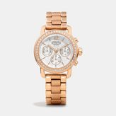 Thumbnail for your product : Coach Legacy Sport Rose Gold Crystal Bracelet Watch