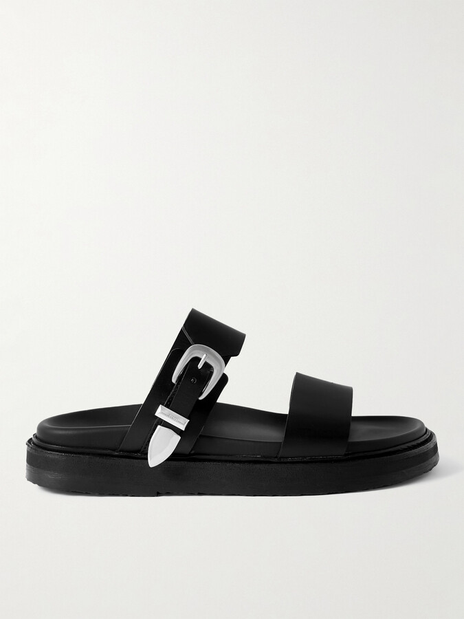 Celine Tippi Buckled Leather Sandals
