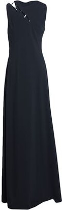 ZAC Zac Posen 8 Women Black Long dress Polyester, Elastane