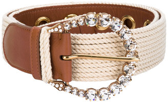 Ermanno Scervino embellished buckle belt