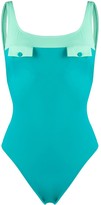 Thumbnail for your product : Sian Swimwear Nicole colour-block swimsuit