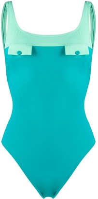 Sian Swimwear Nicole colour-block swimsuit