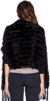 Thumbnail for your product : Heartloom Shelby Rabbit Fur Wrap