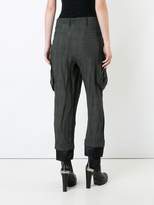 Thumbnail for your product : A.F.Vandevorst pocket cropped trousers