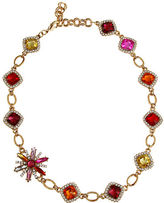 Thumbnail for your product : Erickson Beamon ROCKS Tropical Punch Square Station Necklace